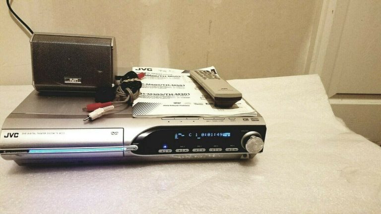 ⭐JVC 5-DVD/CD Changer 5.1Ch 1000W AM/FM Digital Home Theater Amp w/Remote XVTHM505⭐