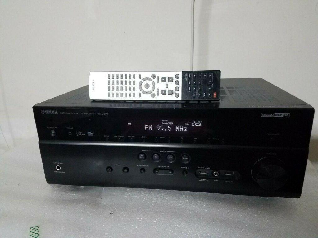 ⭐Yamaha AM/FM 7.2Ch 4K Network HDMI(5in/1out) Home Theater Receiver Amp RX-V677⭐ - Image 2