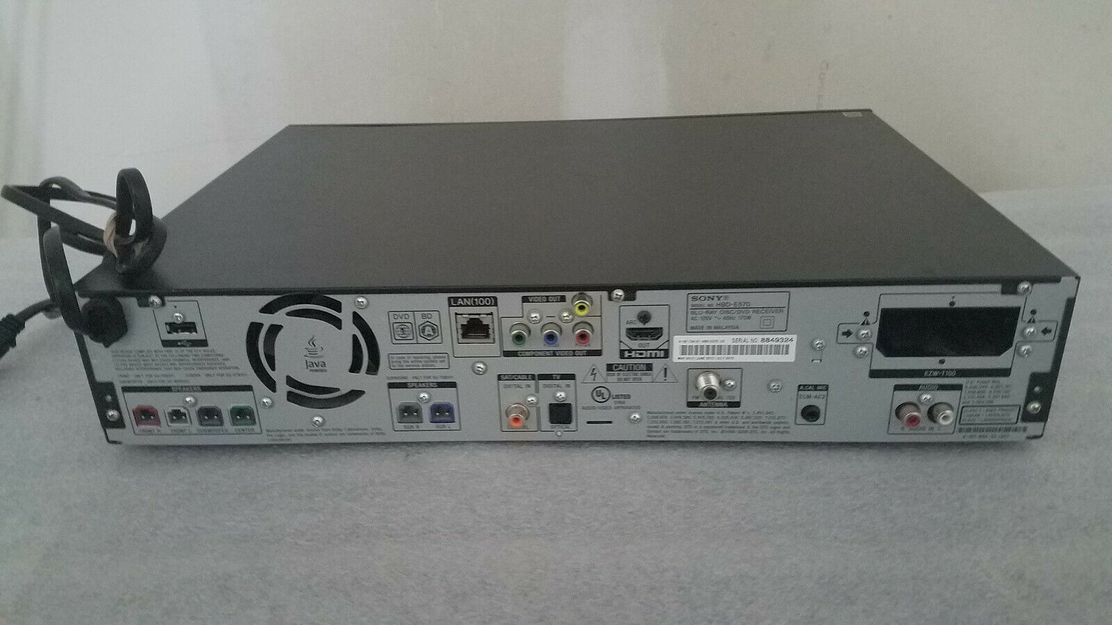 ⭐Sony 3D DVD Bluray 5.1Ch 1000W HDMI LAN Home Theater Receiver Amp HBD-E570⭐ - Image 2