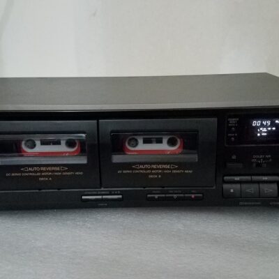 ⭐Sony Dual Tape Deck Cassette Stereo Recorder Auto Reverse *Tested* TC-WR465⭐