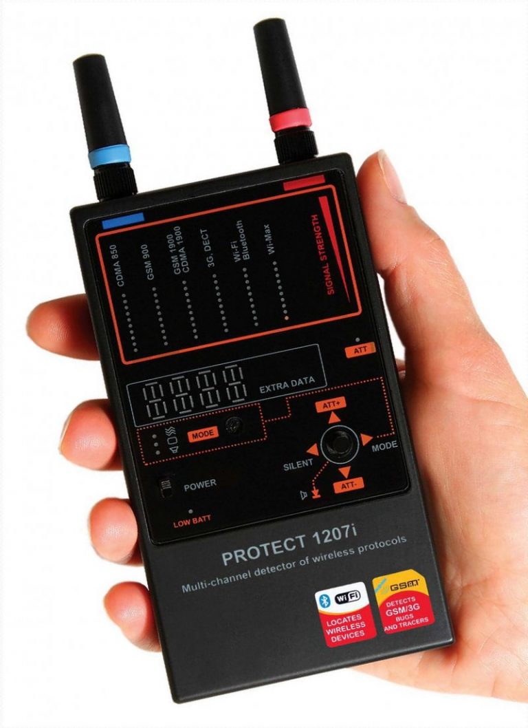 iProtect Multi-Channel Detector for Wireless Protocols - DD1207