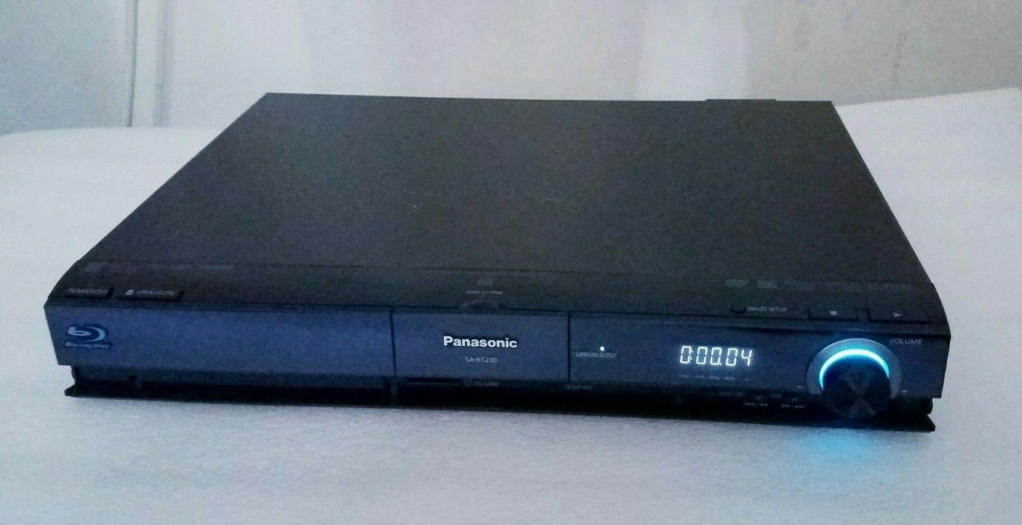⭐Panasonic DVD Bluray AM/FM 7.1Ch 1000W HDMI Home Theater Receiver Amp SA-BT200⭐