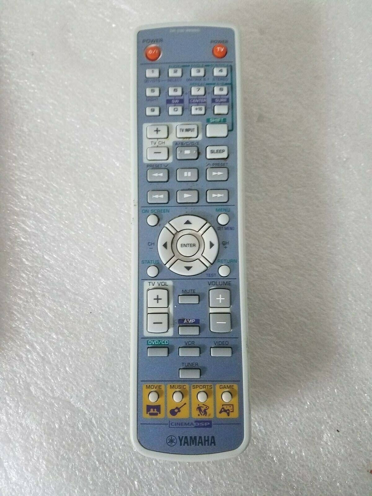 YAMAHA OEM DVR-S120 WB56650 REMOTE CONTROL for DVR-S120 DVR-S120P DVR-X120
