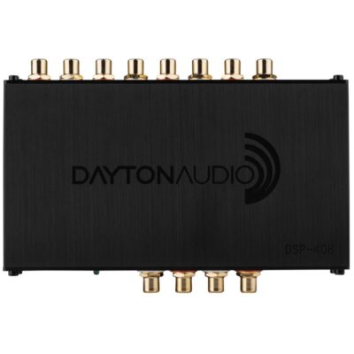 Dayton Audio 4x8 DSP Digital Signal Processor for Home and Car Audio DSP-408