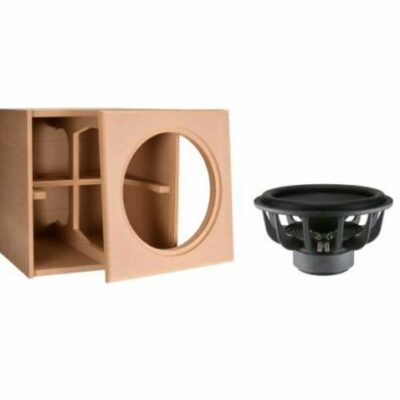 Dayton Audio 15" Ultimax Subwoofer 800W RMS/1600W-Max and Cabinet Bundle