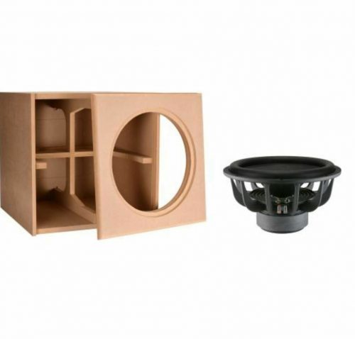 Dayton Audio 15" Ultimax Subwoofer 800W RMS/1600W-Max and Cabinet Bundle