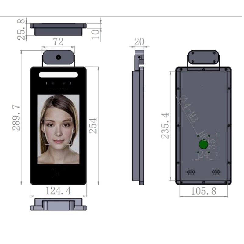 Order Now! NEW Body Temperature Scanner/Tracking Cameras - TMT2 - Image 3