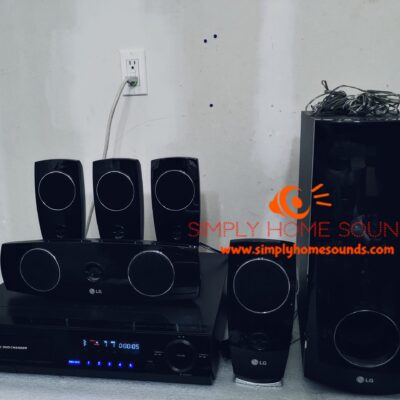 LG 5-DVD/CD 5.1Ch 1000W AM/FM XM Ready HDMI Home Theater Receiver Amp LHT764