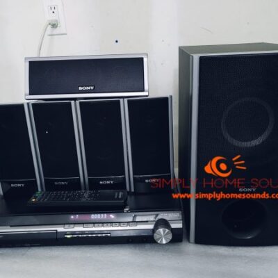 Sony 5-DVD/CD AM/FM 5.1Ch 1000W HDMI S-Master Digital Home Theater Amp HCD-HDX274