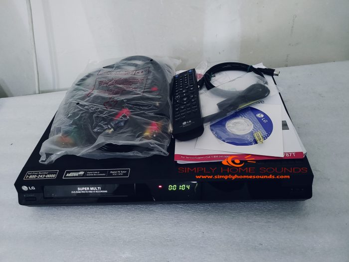 LG DVD Recorder Super Multi Digital Tuner HDMI Record TV Copy Frm Tapes DR787T