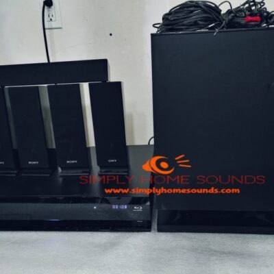 Sony 3D DVD Bluray 5.1Ch 1000W HDMI FM LAN Home Theater Receiver Amp BDVE570