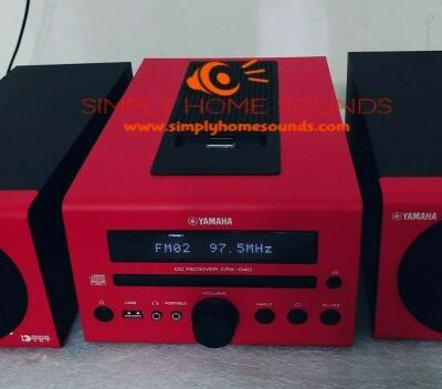 Yamaha CD FM USB Stereo Receiver iPod Dock Counter Top Bookshelf CRX-040